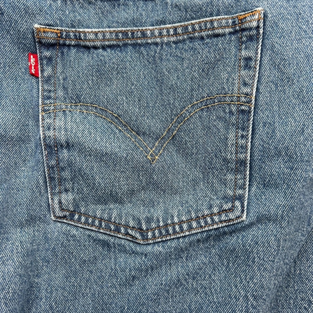 Levi's 501XX Button Fly Jeans Womens 24W (44x26) Straight Leg Medium Wash - Picture 12 of 15